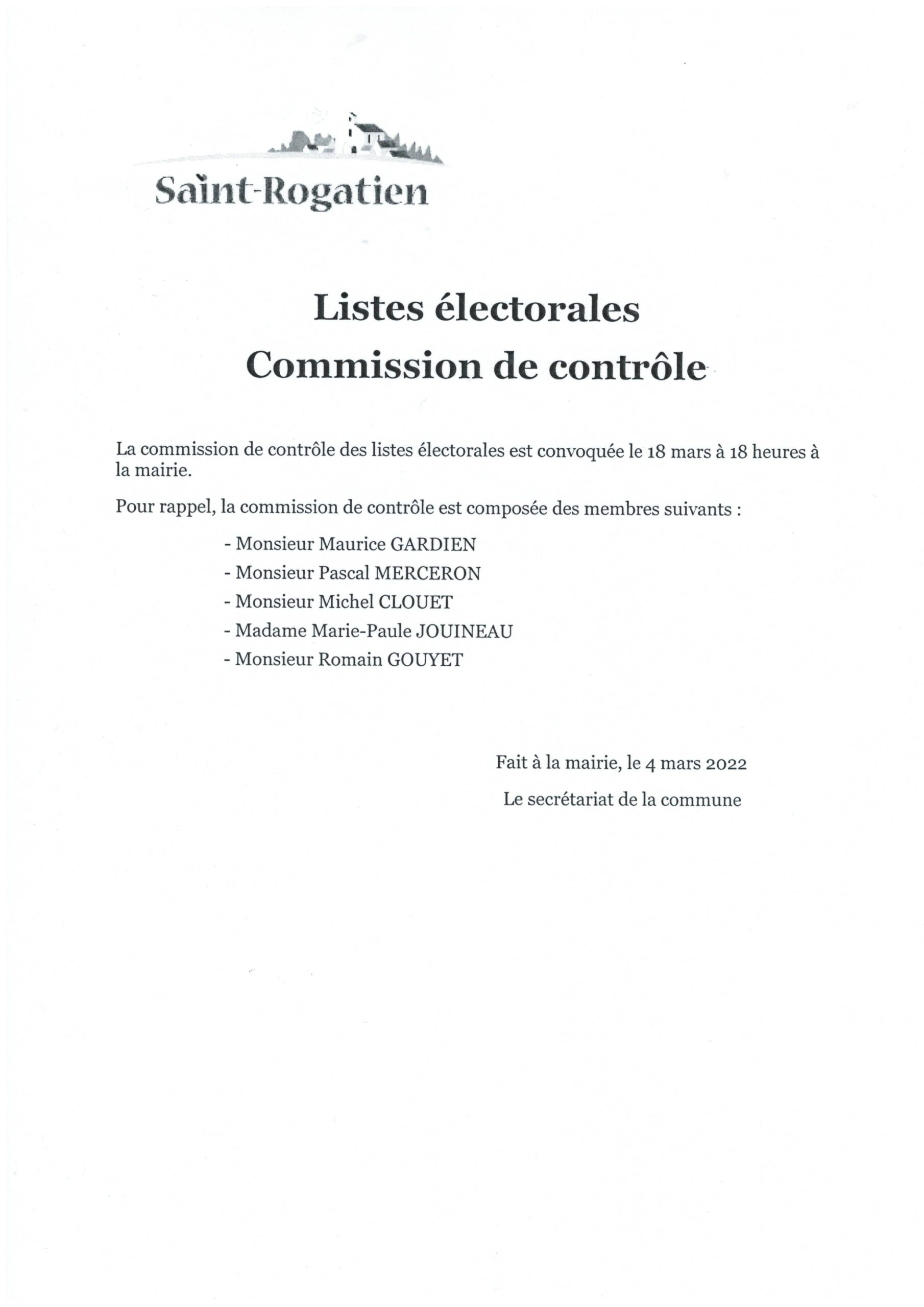 Commission de contrôle