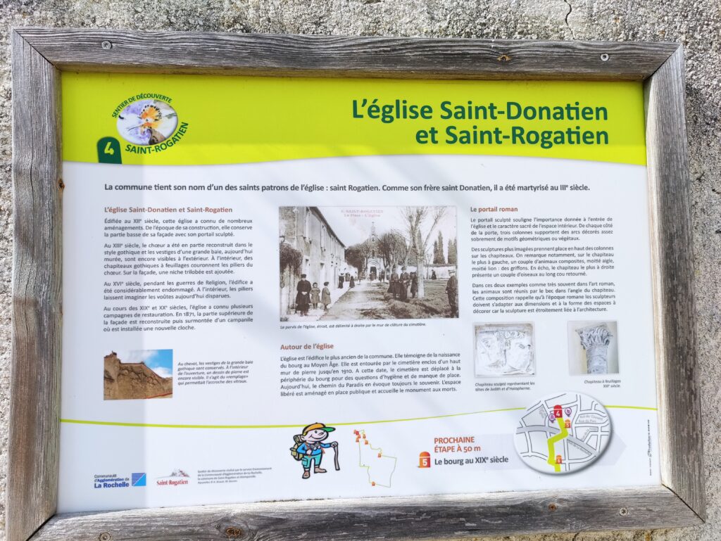 Sentier-decouverte-l'église-Saint-Donatien-et-Saint-Rogatien